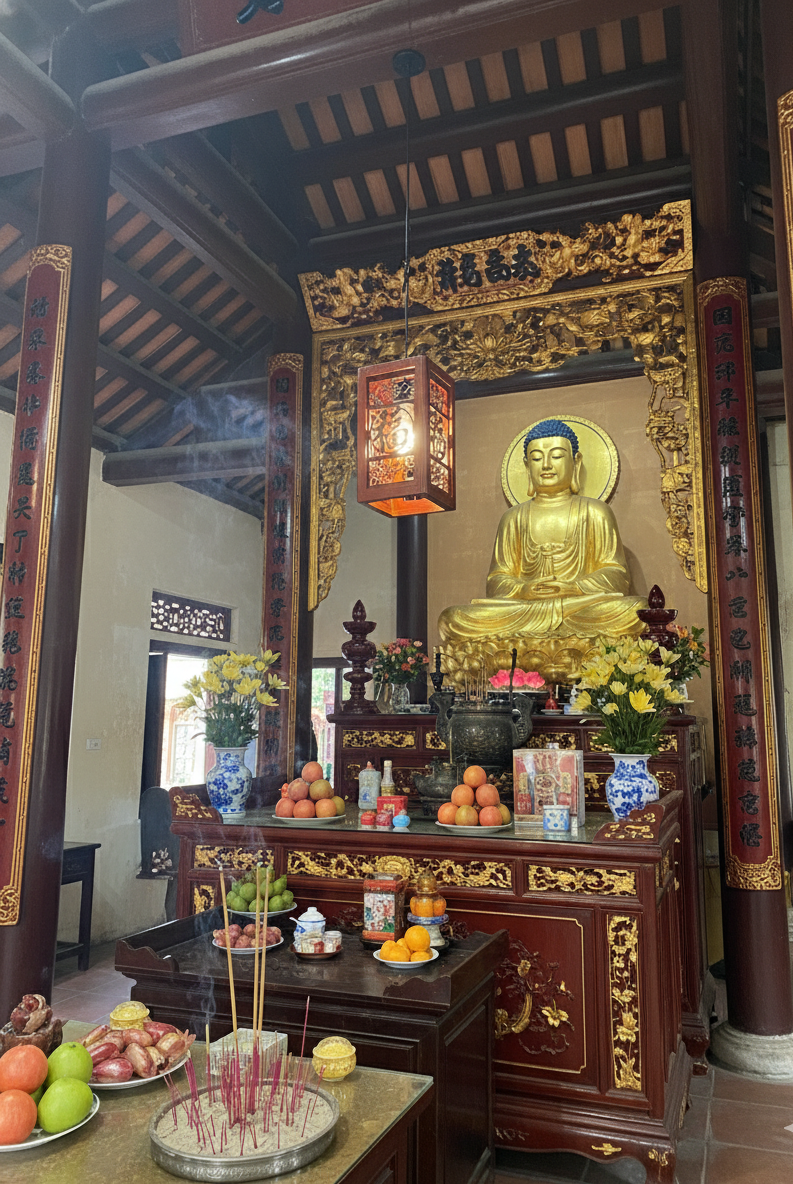 Đèn gỗ cổ điển thả trần Đèn gỗ cổ điển thả trần
