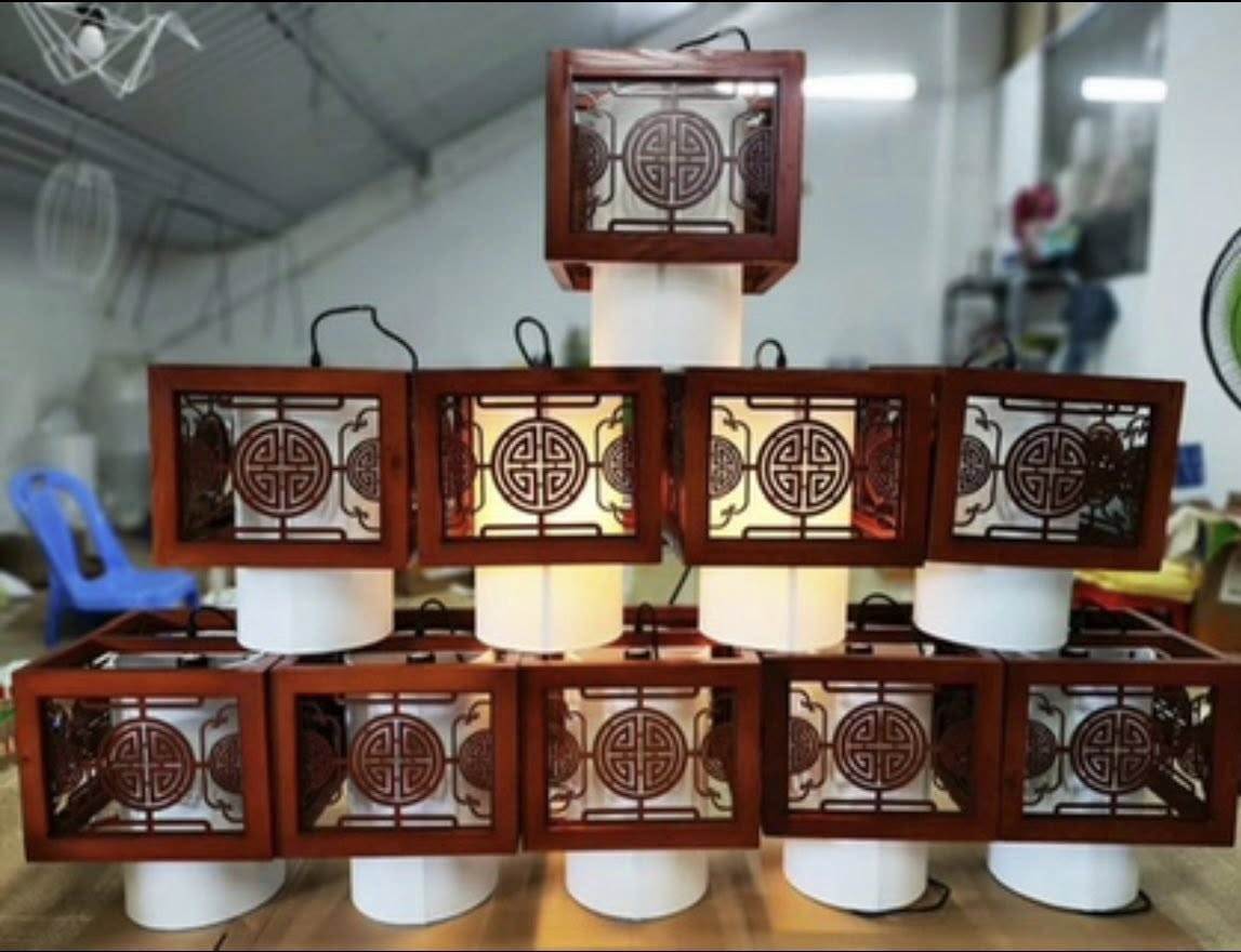 Xưởng gia công đèn gỗ theo yêu cầu Xưởng gia công đèn gỗ theo yêu cầu