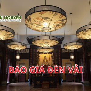 Báo giá đèn vải