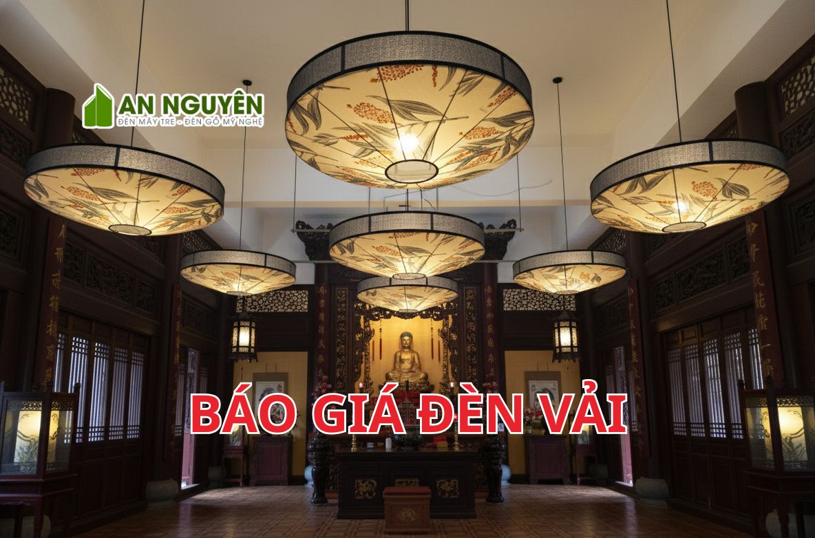 Báo giá đèn vải