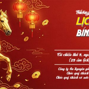 Thông Báo Lịch Nghỉ Tết Nguyên Đán Bính Ngọ 2026