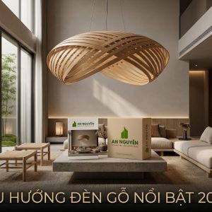 Xu hướng đèn gỗ nổi bật 2026