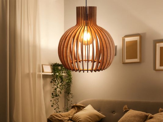Đèn gỗ thân thiện môi trường