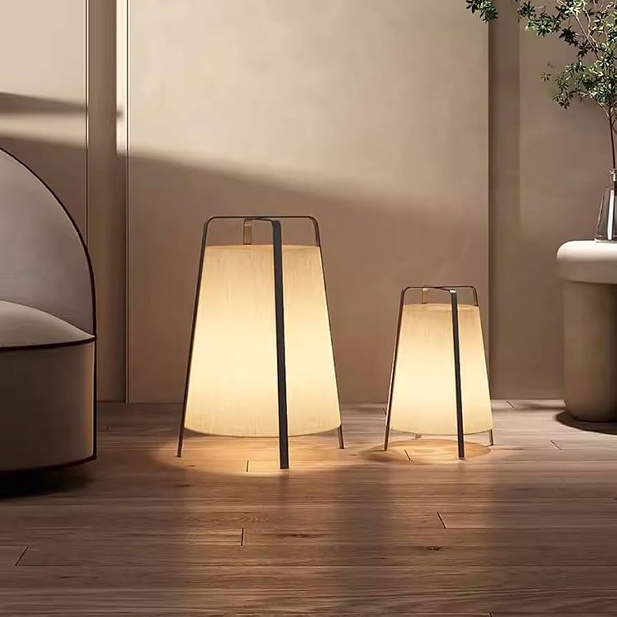 Đèn vải để sàn đẹp Đèn vải để sàn đẹp